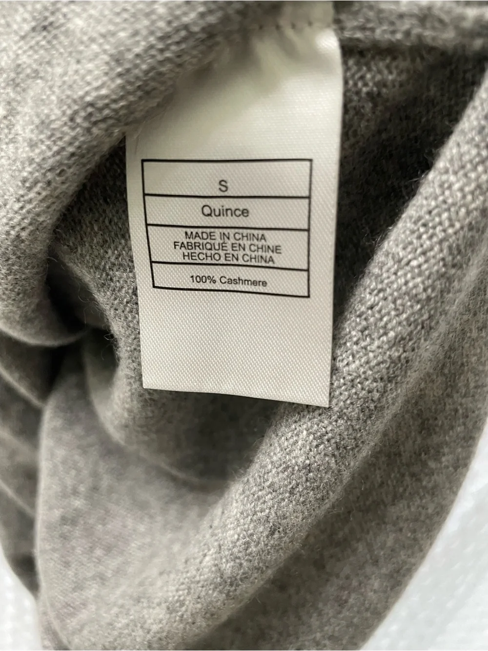 Quince Charcoal Grey Mongolian Cashmere Turtleneck Sweater Dress